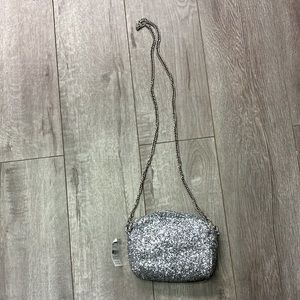 Icing Silver Glitter Bag NEW